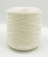 Пряжа Suri silk, Filati Naturali, бэби альпака сури, шелк малберри, цвет натуральный белый