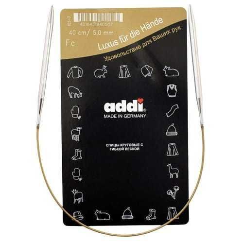 Addi, круговые спицы 5,5мм, 50см