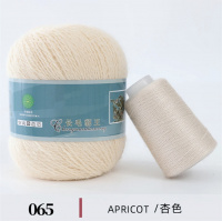 Пух норки 065, 90% пух норки, 10% Па, 350м/50гр, крем брюле