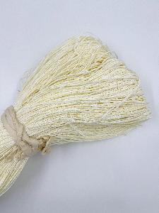 Пряжа Рафия, Китай, целлюлоза, цвет сливочный