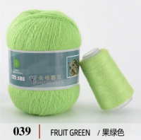 Пух норки 039, 90% пух норки, 10% Па, 350м/50гр, лайм