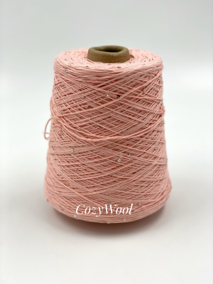 Пряжа Iafil SPA, Italy, хлопок, цвет персиковый