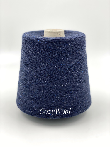 Tweed merino, темно-синий
