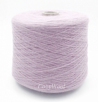Пряжа Angora Bubbly, G&G Filati, ангора, меринос, цвет нежная сирень