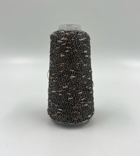 Пряжа Узелковый люрекс, шишибрики, хлопок, цвет номер 80/1