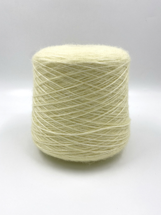 Пряжа Sofking visco, Luxury Selection by Ri.Go, альпака, вискоза, цвет светло-желтый, 60% альпака, 40% вискоза, Luxury Selection by Ri.Go — фото пряжи Cozy Wool