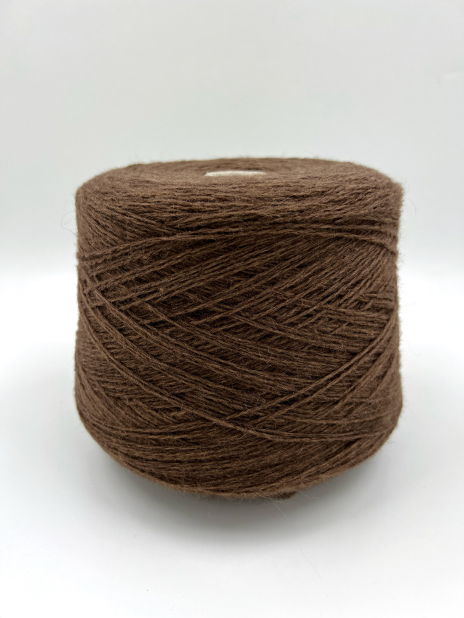 Пряжа Francy, Profilo, шерсть, альпака, цвет коричневый, 40% шерсть, 25% альпака, 35% нейлон, Profilo — фото пряжи Cozy Wool