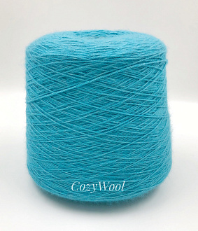 Пряжа Angora Sup, Biagioli Modesto, ангора, шелк, цвет бирюза