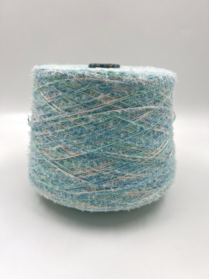 Пряжа Arancia, Italy, хлопок, цвет голубой, 78% хлопок, 22% па, Italy — фото пряжи Cozy Wool