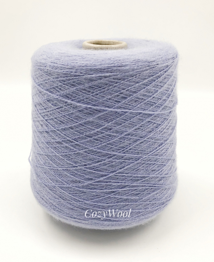 Пряжа Angora Kid, Filati Naturali, ангора, кидмохер, цвет светлая сирень, 10% ангора, 45% кидмохер, 45% ПА, Filati Naturali — фото пряжи Cozy Wool