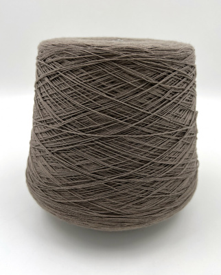 Пряжа Cotone 650, Italy, хлопок, цвет серо-коричневый