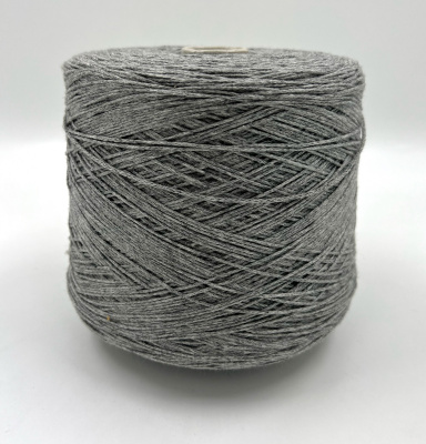 Пряжа Sugar, Italy, хлопок, меринос, вискоза, цвет серый