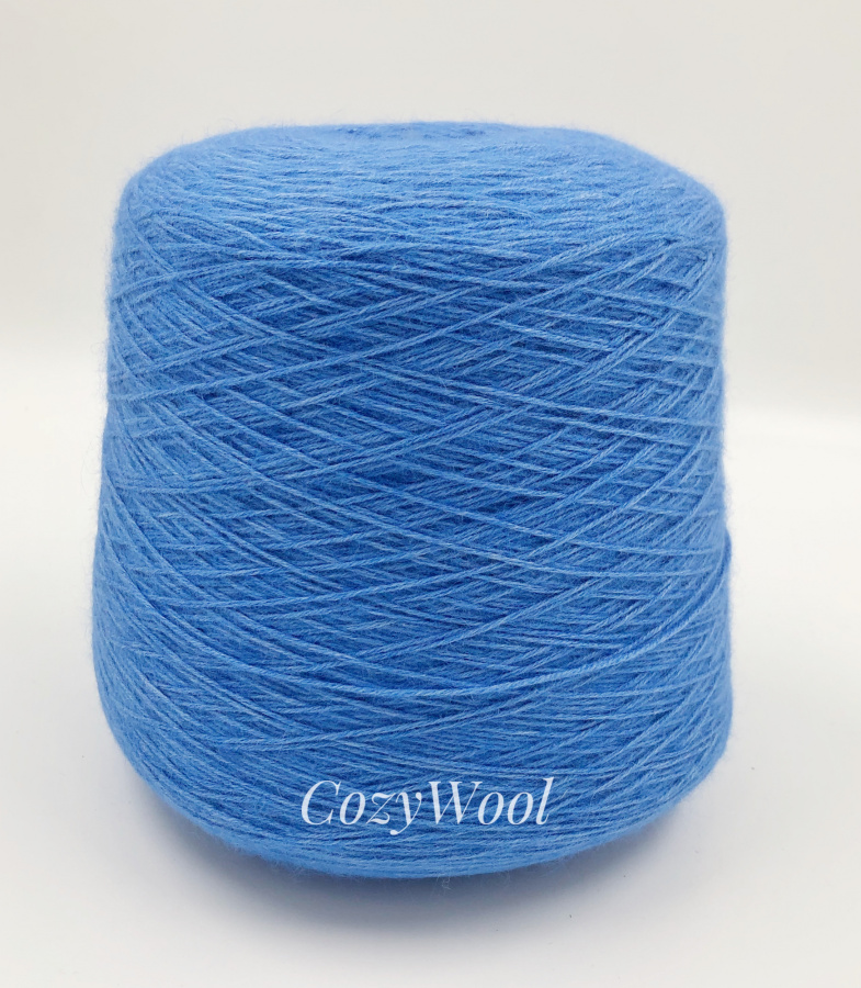 Пряжа Angora Sup, Biagioli Modesto, ангора, шелк, цвет голубой, 70% ангора, 30% шелк, Biagioli Modesto — фото пряжи Cozy Wool