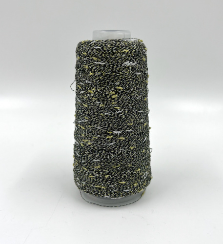 Пряжа Узелковый люрекс, шишибрики,  хлопок, цвет номер 56