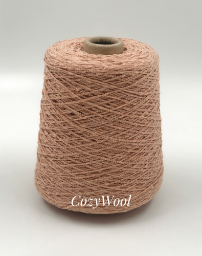 Пряжа Cotone 270, Millefili, 100% хлопок, 270м/100гр, персик