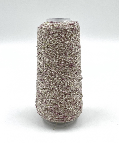 Пряжа Узелковый люрекс, шишибрики, хлопок, цвет номер 45