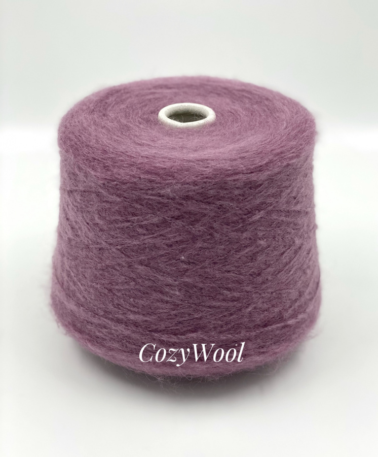 Пряжа Camilla, Luxury Selection by Ri.Go, альпака, мохер, шёлк, цвет лиловый, 28% Альпака, 28% мохер, 27% шёлк, 17% Па, Luxury Selection by Ri.Go — фото пряжи Cozy Wool