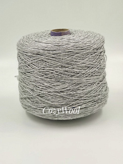 Пряжа Lino 350, Filati Naturali, лён, цвет серый
