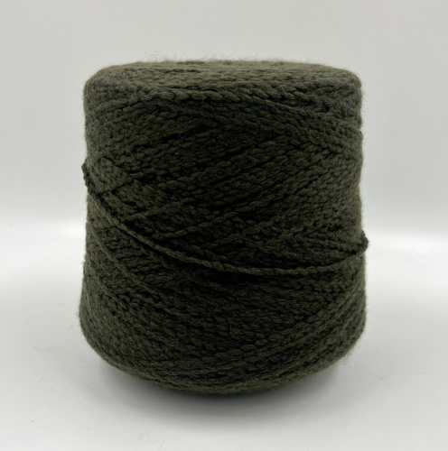 Пряжа Coat, Gruppo Filpucci Industrie Filati, меринос, кашемир, шелк, цвет хаки
