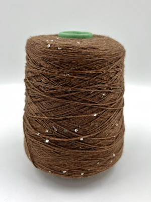 Пряжа Merino Pail, by Rigo, меринос, цвет коричневый