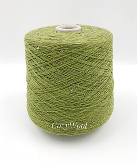 Пряжа Merino Pail, by Rigo, меринос, цвет зеленый
