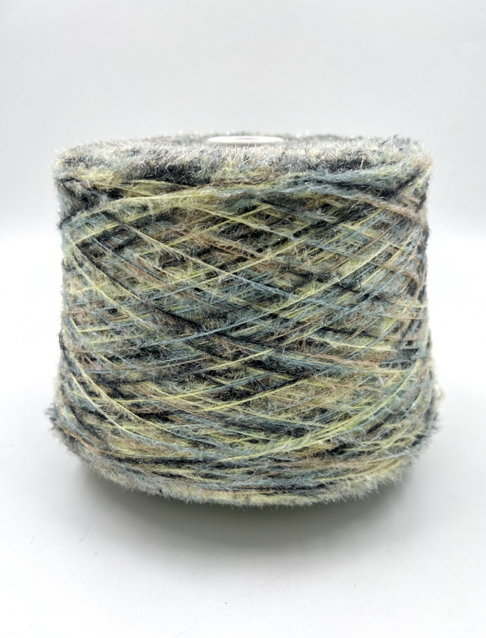 Пряжа Alyssa, Italy, па, цвет сумерки, 24% люрекс, 76% па, Italy — фото пряжи Cozy Wool